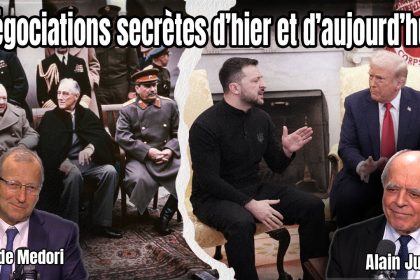 Négociations secrètes d'hier et d'aujourd'hui
