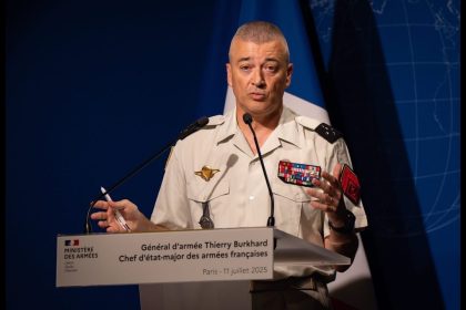 Déclaration du chef d'état-major des armées